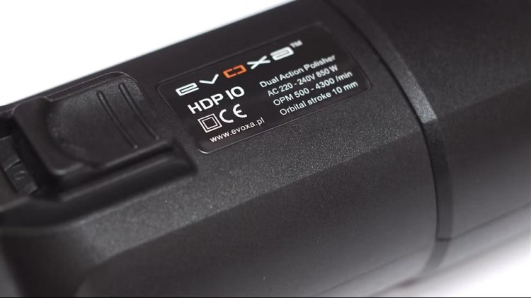 Polerka mimośrodowa Dual Action do skoku 10 mm EVOXA HDP 10 soft start 5.jpg