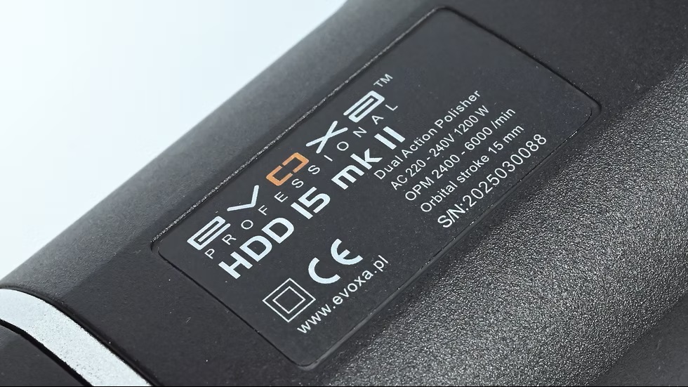 Evoxa HDD15 mk II dane techniczne